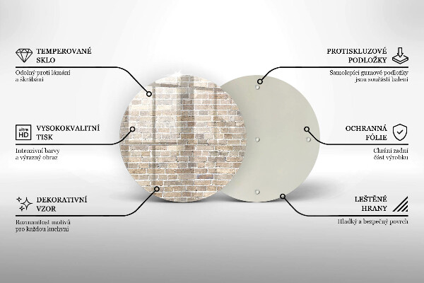 Protection plaque induction Mur de briques lumineuses