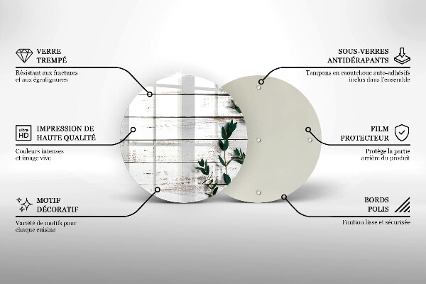 Protection plaque induction Vieilles planches et feuilles