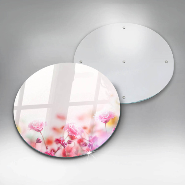 Protection plaque induction Prairie fleurie