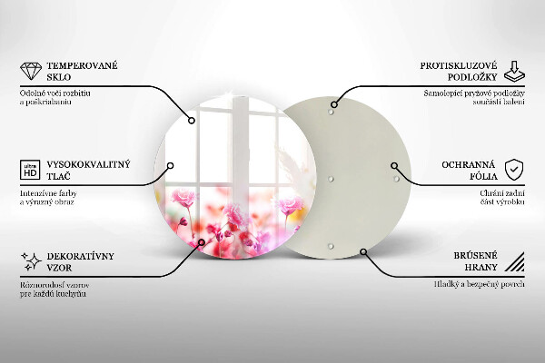 Protection plaque induction Prairie fleurie