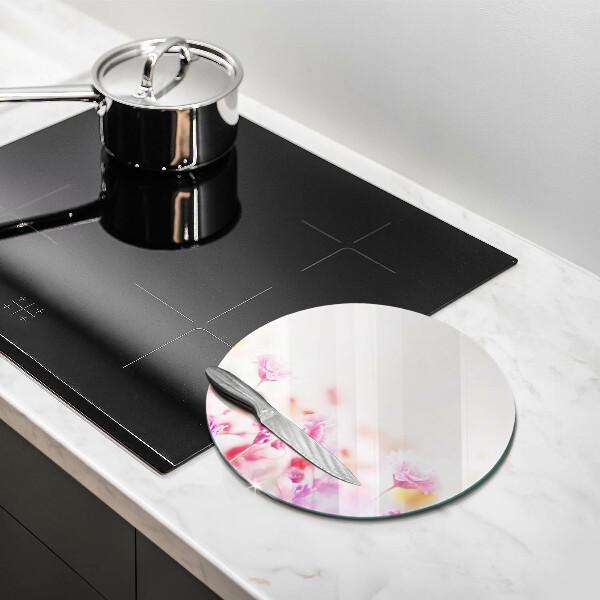 Protection plaque induction Prairie fleurie