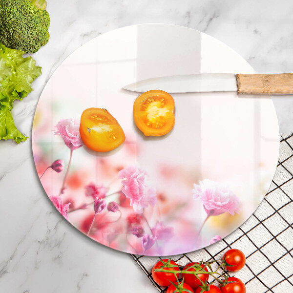 Protection plaque induction Prairie fleurie