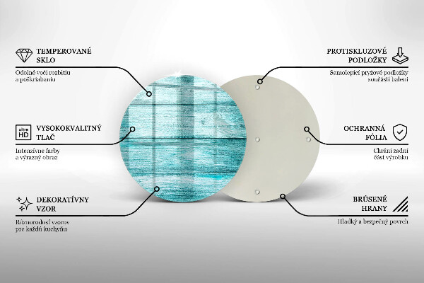 Protection plaque induction Planches de bois vintage
