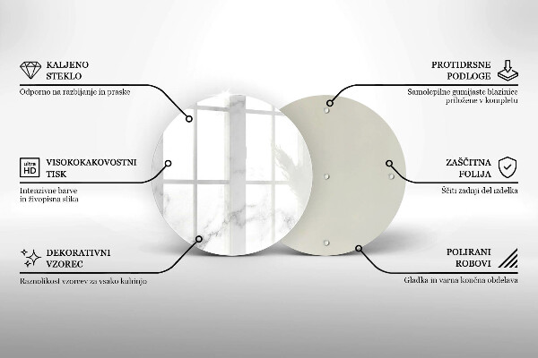 Protection plaque induction Marbre moderne