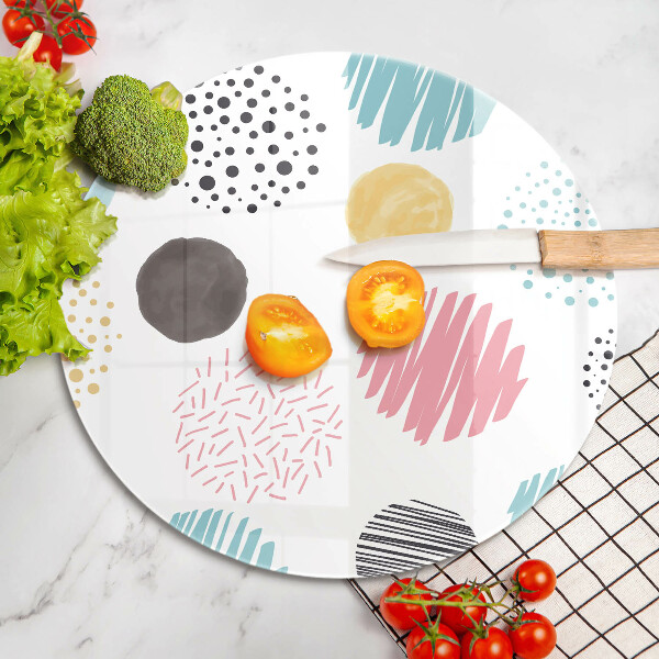 Protection plaque induction Formes peintes