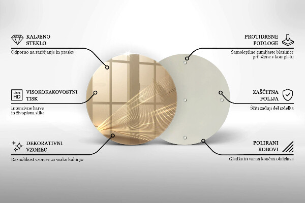 Protection plaque induction Abstraction moderne