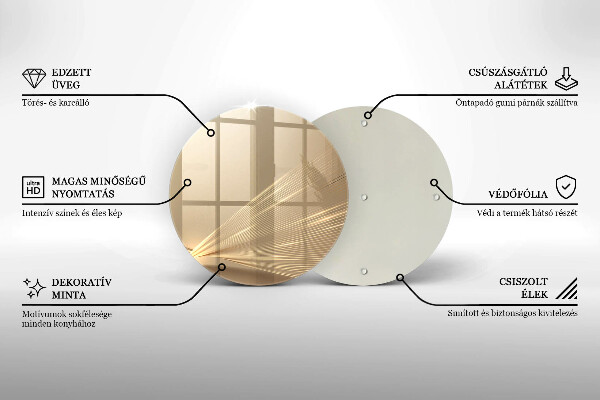 Protection plaque induction Abstraction moderne