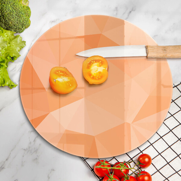 Protection plaque induction Fond géométrique