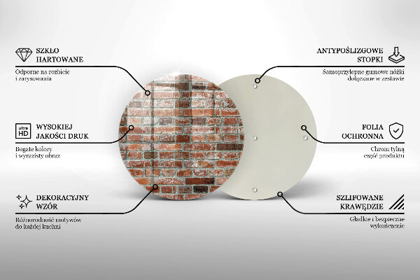 Protection plaque induction Vieux mur de briques