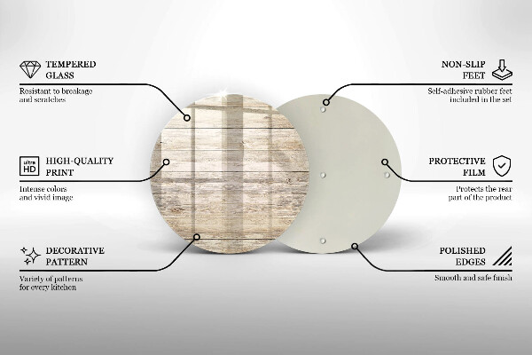 Protection plaque induction Planches de bois