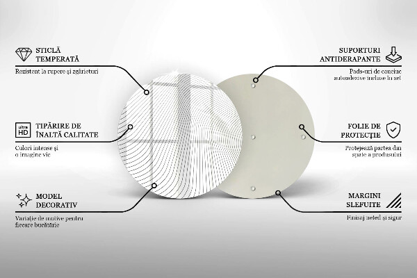 Protection plaque induction Modèle de lignes modernes