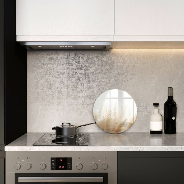 Protection plaque induction Herbe de la pampa