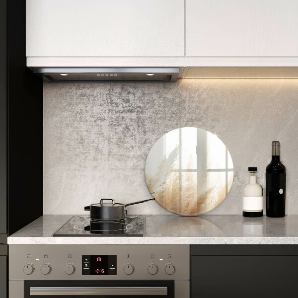 Protection plaque induction Herbe de la pampa