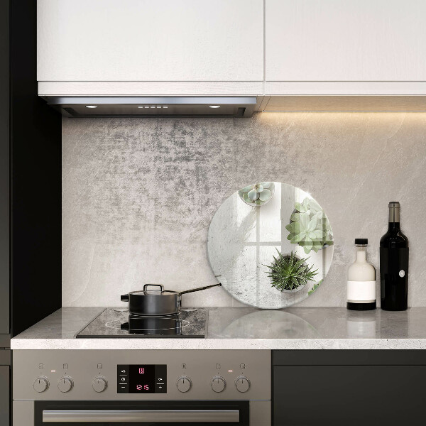 Protection plaque induction Plantes succulentes sur béton