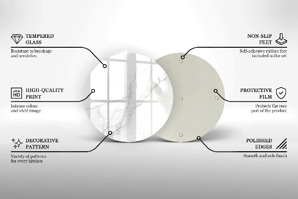 Protection plaque induction Marbre blanc délicat