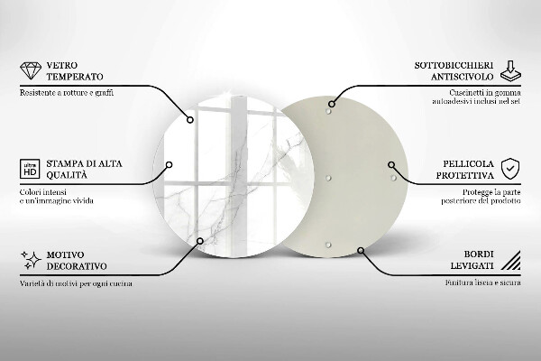 Protection plaque induction Marbre blanc délicat