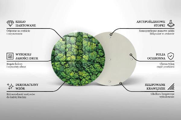 Protection plaque induction Plante de mousse naturelle