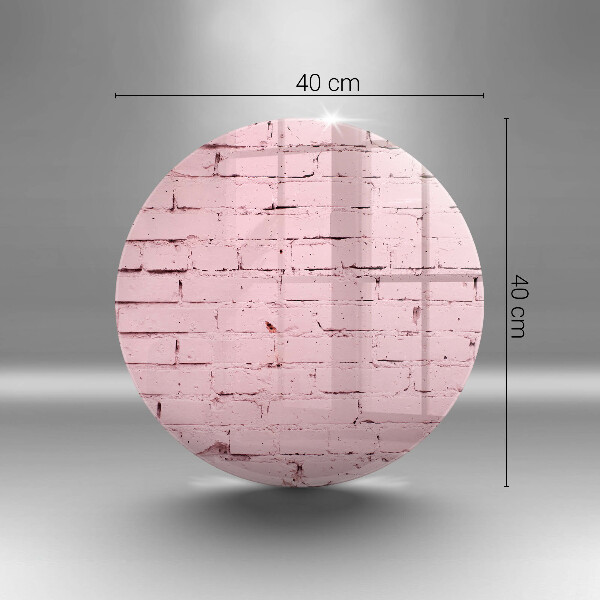 Protection plaque induction Mur de briques pastel