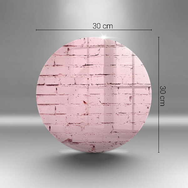 Protection plaque induction Mur de briques pastel