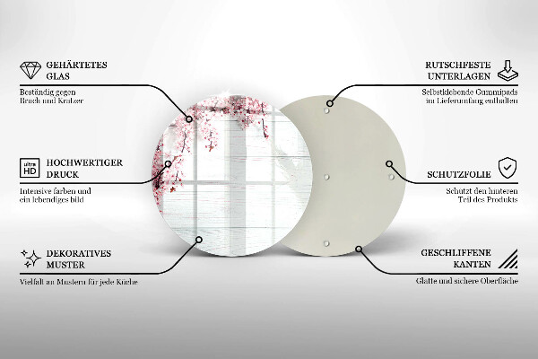 Protection plaque induction Des fleurs sur les planches