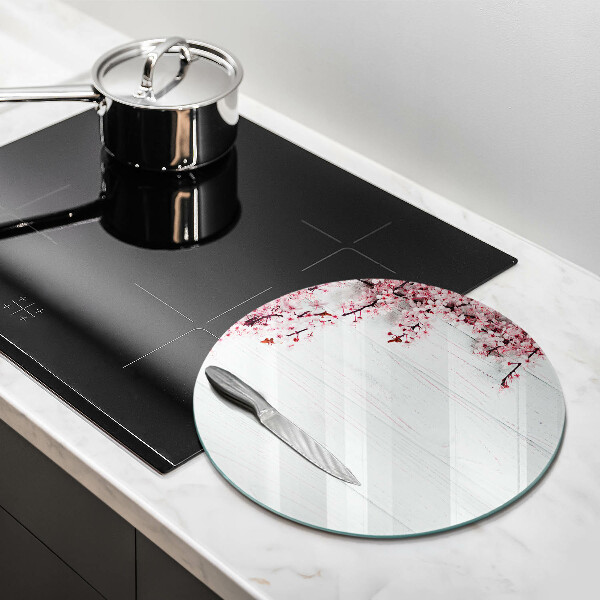 Protection plaque induction Des fleurs sur les planches