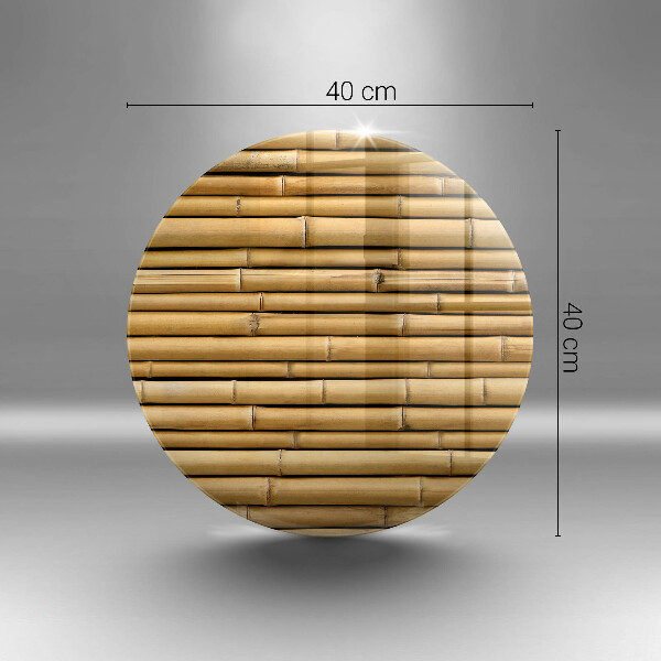 Protection plaque induction Bambou bohème nature