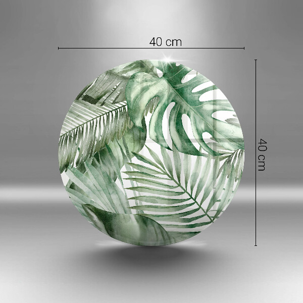 Protection plaque induction Feuilles peintes