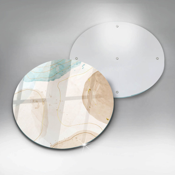 Protection plaque induction Taches bohèmes et or