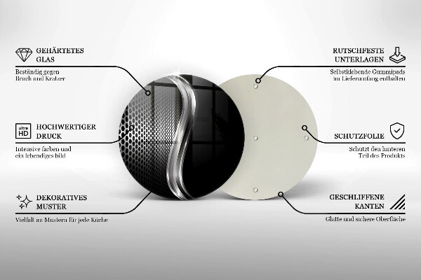Protection plaque induction Structure métallique