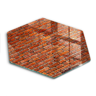 Cache plaque de cuisson Mur de mur de briques