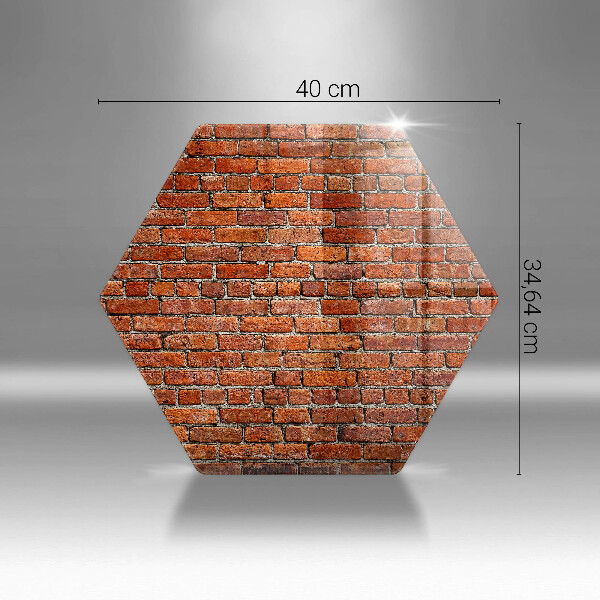 Cache plaque de cuisson Mur de mur de briques