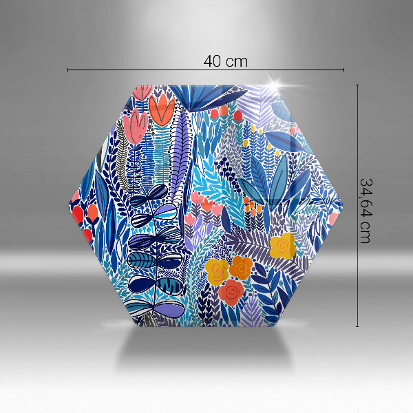 Protection plaque induction Prairie peinte