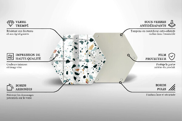 Cache plaque de cuisson Grès clair