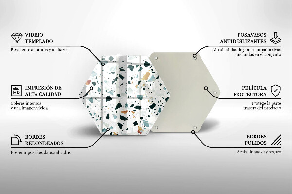 Cache plaque de cuisson Grès clair