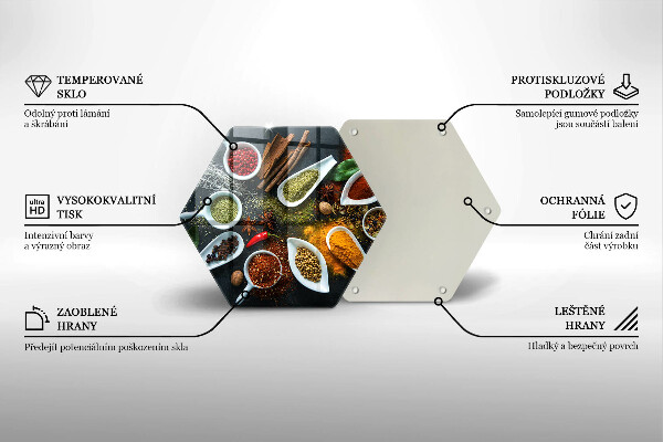 Cache plaque de cuisson Épices de cuisine