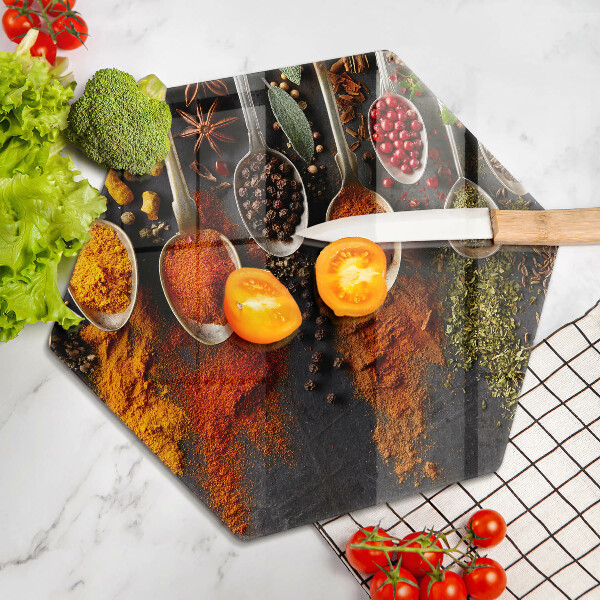 Cache plaque de cuisson Cuillères aux épices