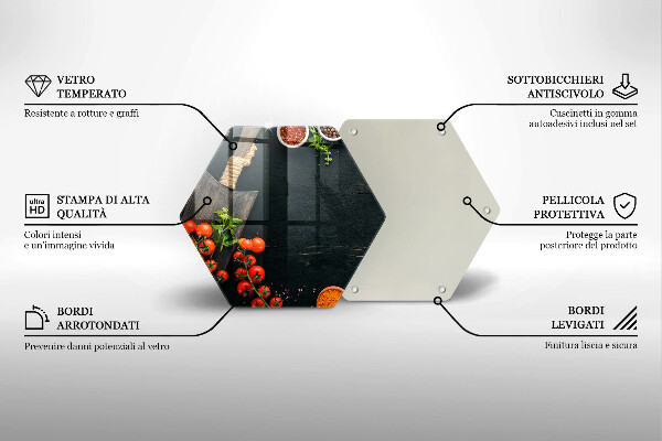 Cache plaque de cuisson tomates cerises