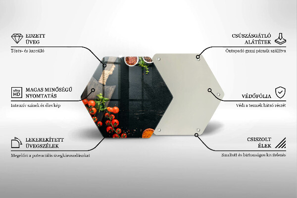 Cache plaque de cuisson tomates cerises