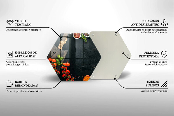 Cache plaque de cuisson tomates cerises