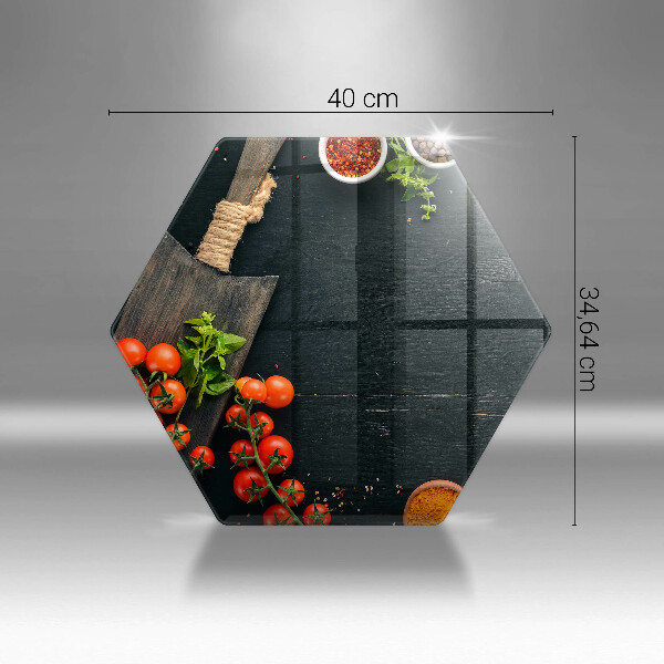 Cache plaque de cuisson tomates cerises