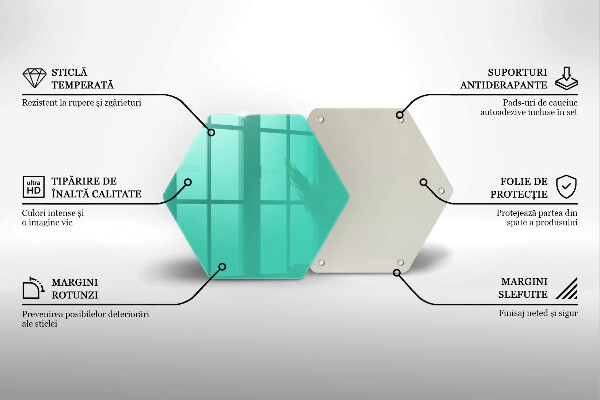 Protège plaque de cuisson Couleur verte