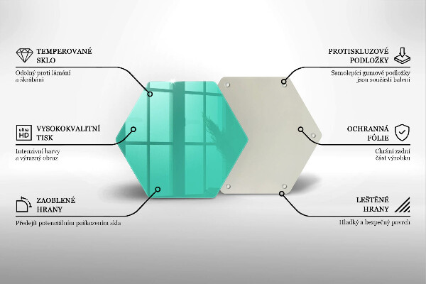 Protège plaque de cuisson Couleur verte