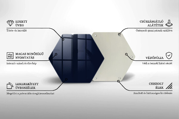 Protège plaque de cuisson bleu marine