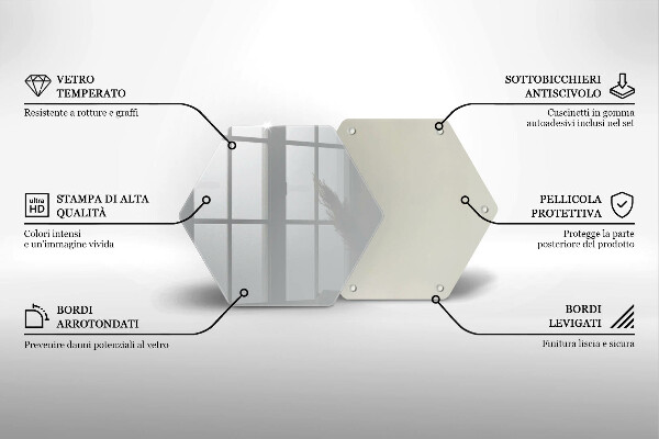 Protège plaque de cuisson Couleur grise