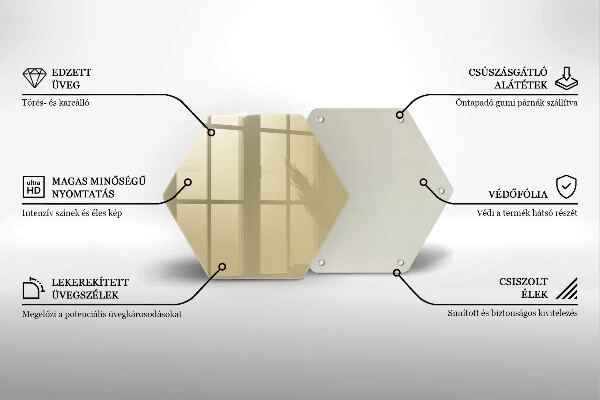 Protège plaque de cuisson Couleur beige