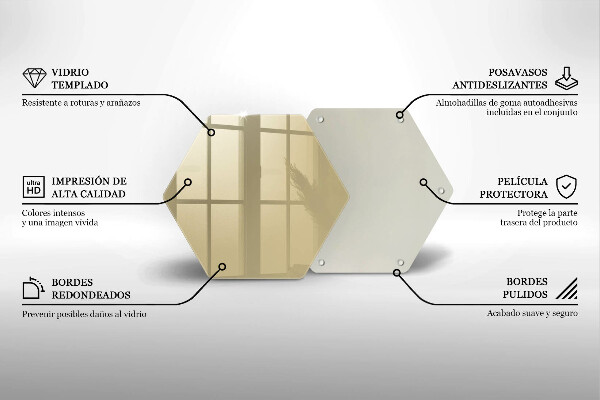 Protège plaque de cuisson Couleur beige