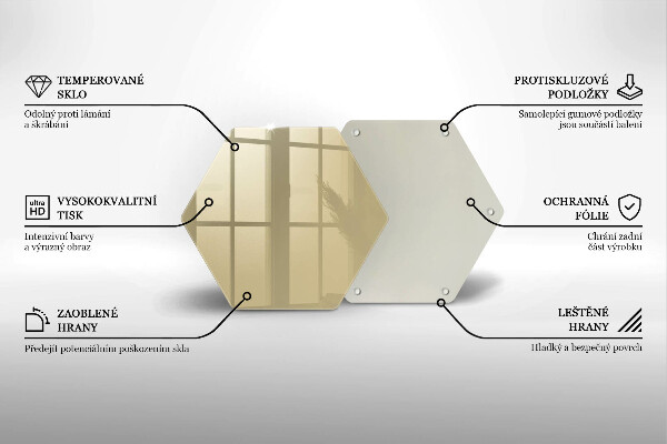 Protège plaque de cuisson Couleur beige