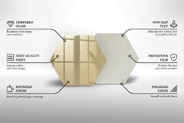 Protège plaque de cuisson Couleur beige