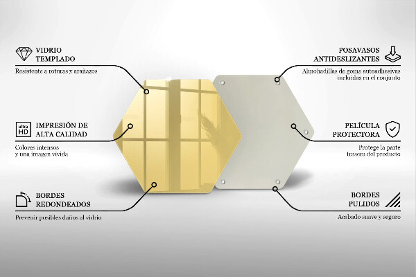 Protège plaque de cuisson Jaune