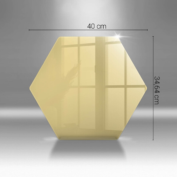 Protège plaque de cuisson Jaune